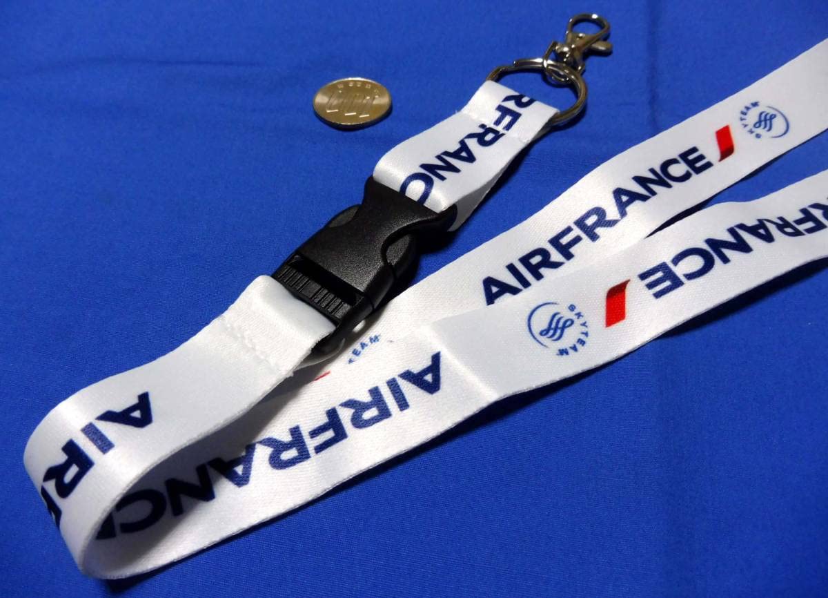 Amazon.co.jp: AIR FRANCEエールフランスSkyTeamロゴ着脱式ネック